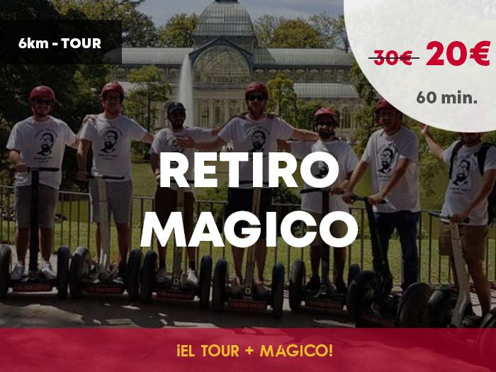 Segway Madrid Retiro Mágico Tour | Retiro Mágico