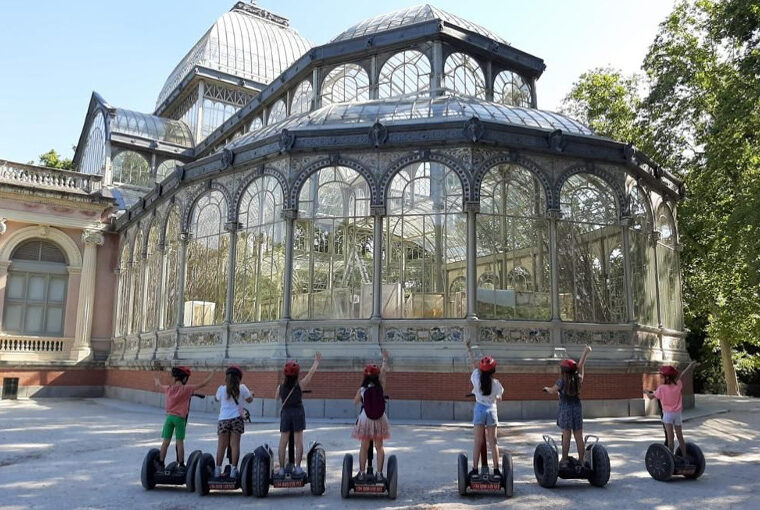 Segway Madrid tours para niños | Retiro Magic