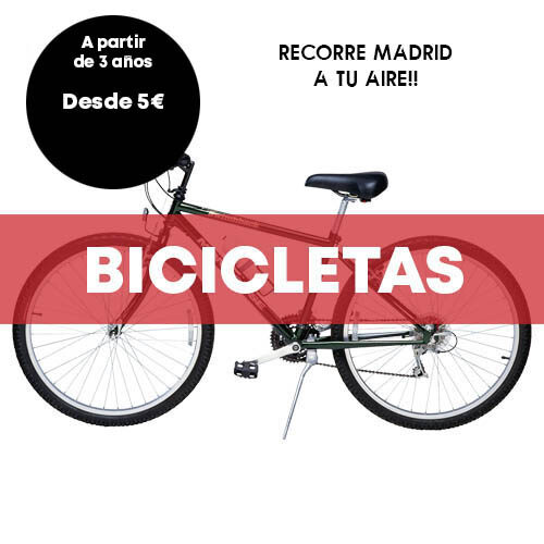 Alquiler de bicicletas en Madrid | Retiro Magic